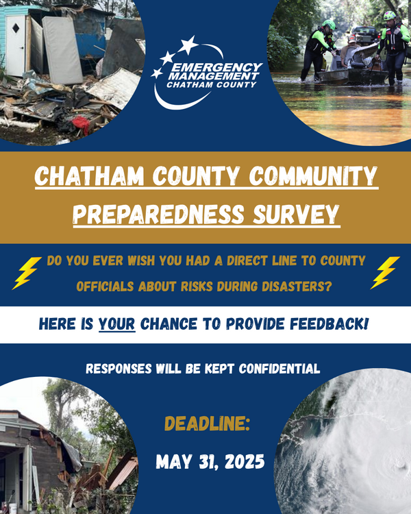 Chatham County Community Preparedness Survey