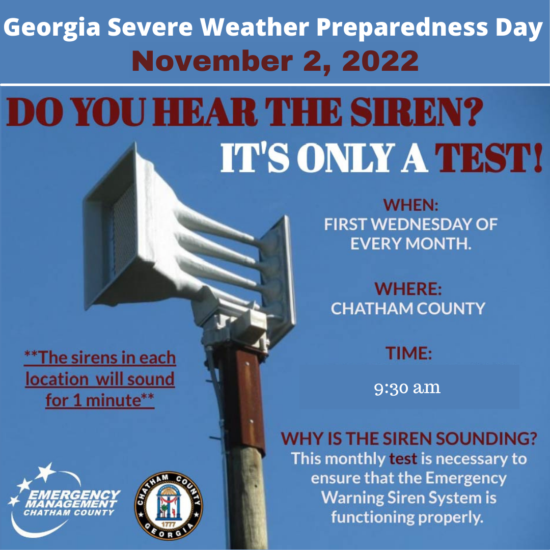 Chatham County to Participate in State-Wide Tornado Drill