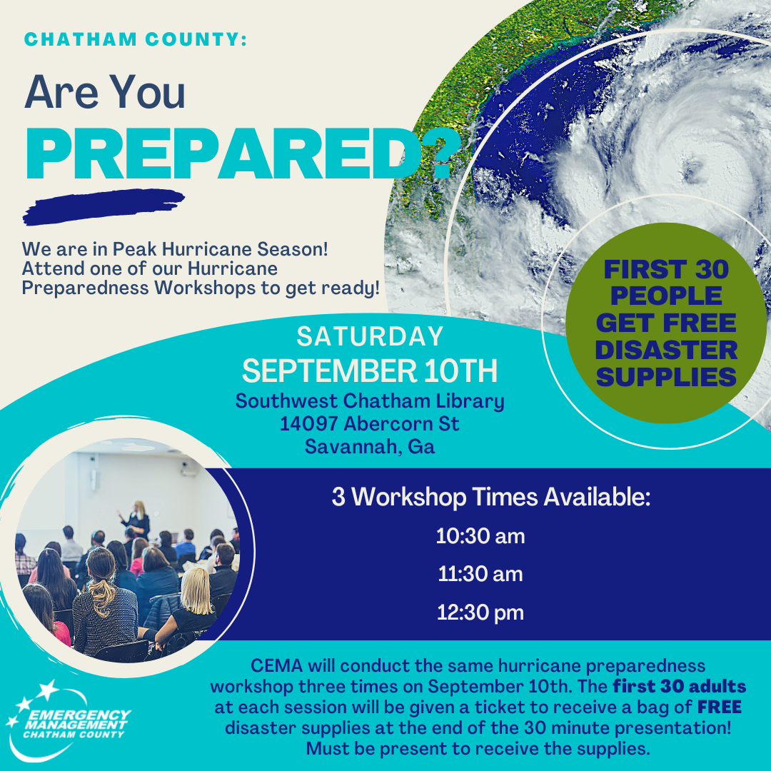 Are You Prepared? Hurricane Preparedness Workshop