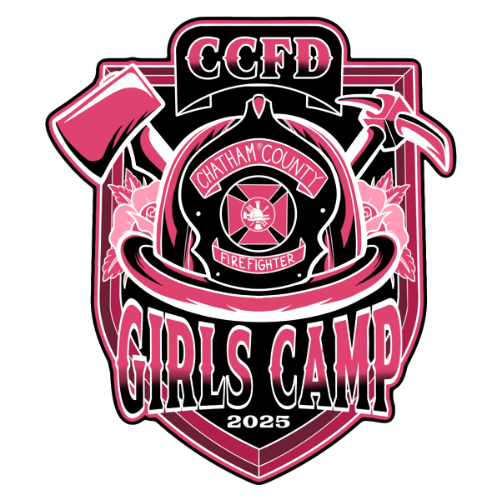 Logo of the Chatham County Fire Department Summer girl's camp