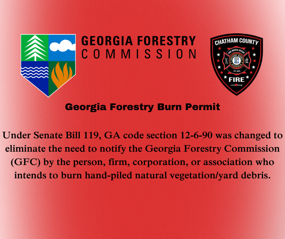 Infor about burn permits, detail available in link.