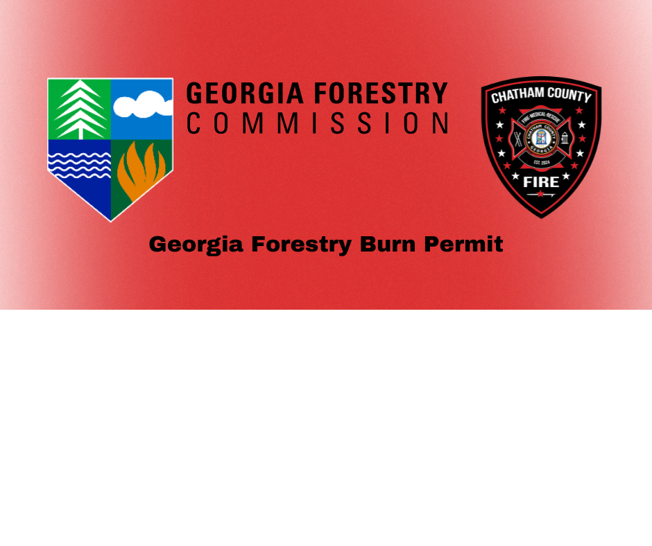 Link to  Burn Permits and Notifications | Georgia Forestry Commission website