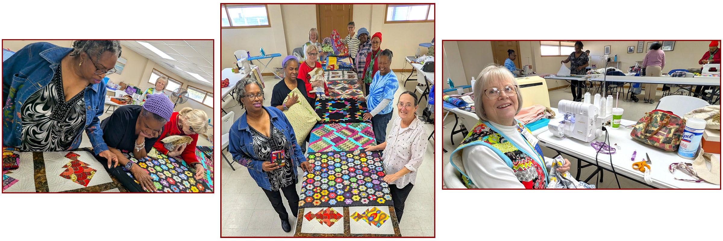 women's quilting group at Chatham Parks and Recreation