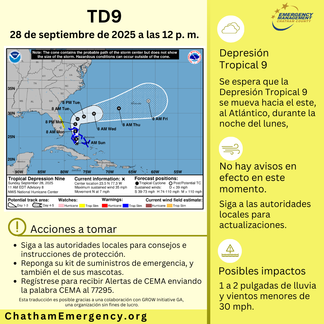 092825 12 PM TD9 update - Spanish.png