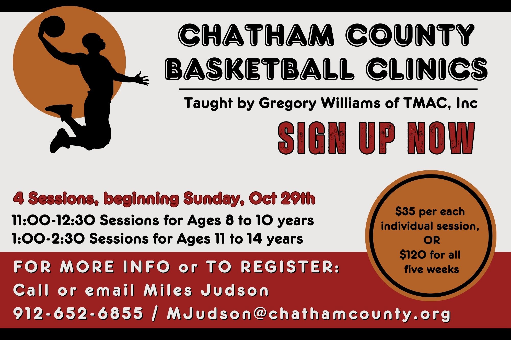 Chatham County Youth Basketball Trainings