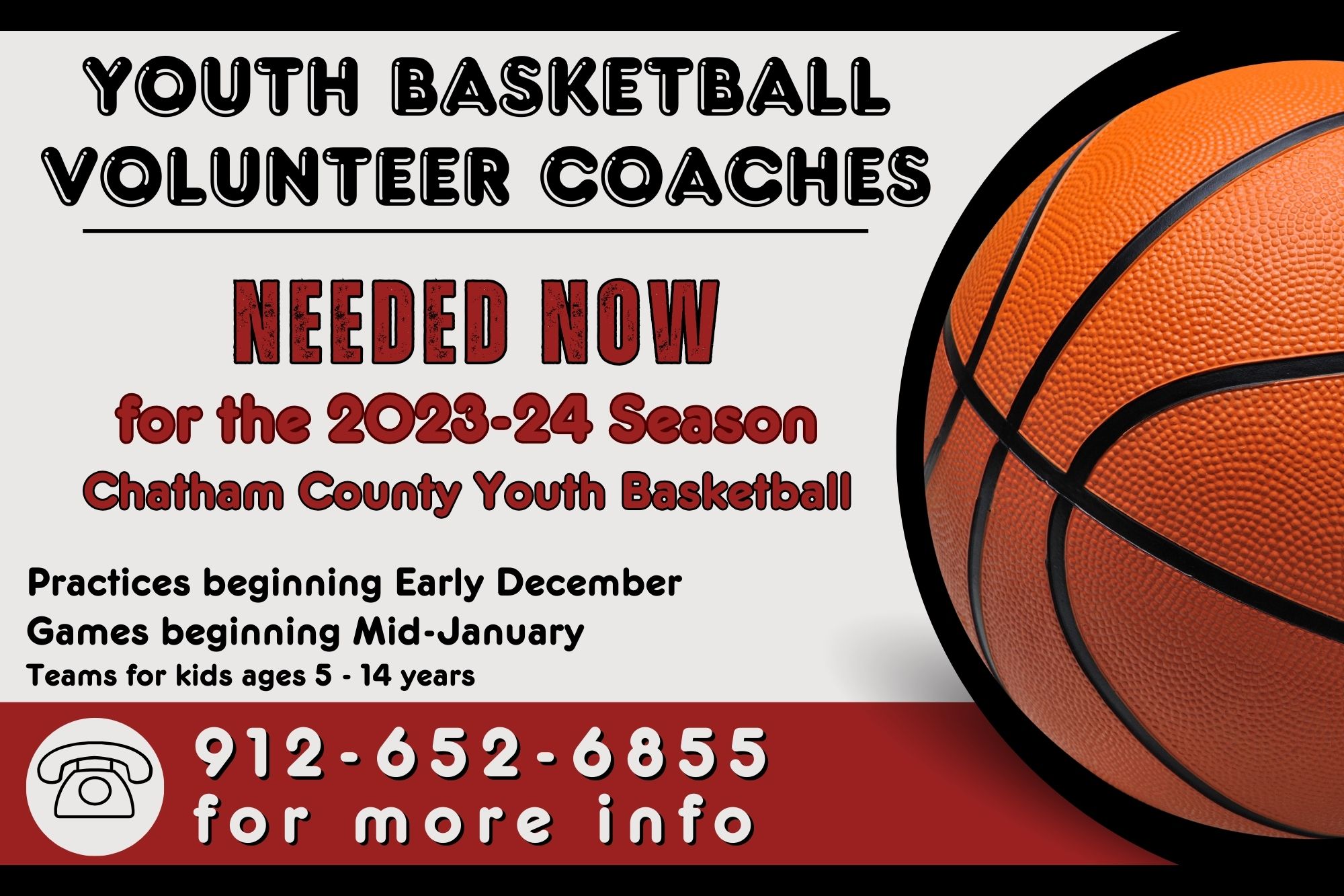 Chatham County Volunteer Basketball Coaches